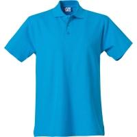 Image du produit Polo Clique Basic 028230, coton, turquoise, taille 3XL (3XL)