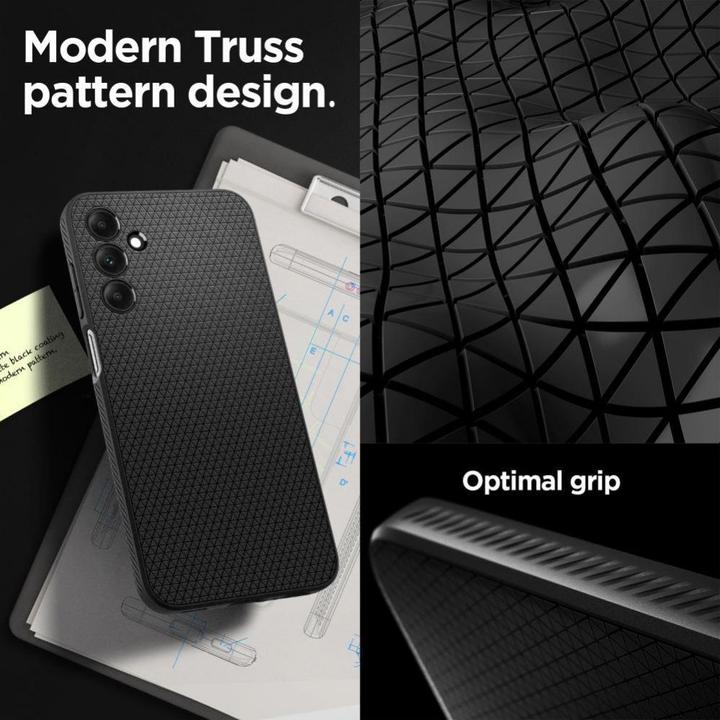 Produktbild Spigen Liquid Air Sam A15 4G/5G czarny/matte black ACS07246 (Samsung Galaxy A15)