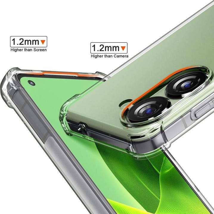 Produktbild Screenguard Asus Zenfone 10 Hülle Crystal Soft Airbag Bumper (Asus Zenfone 10)