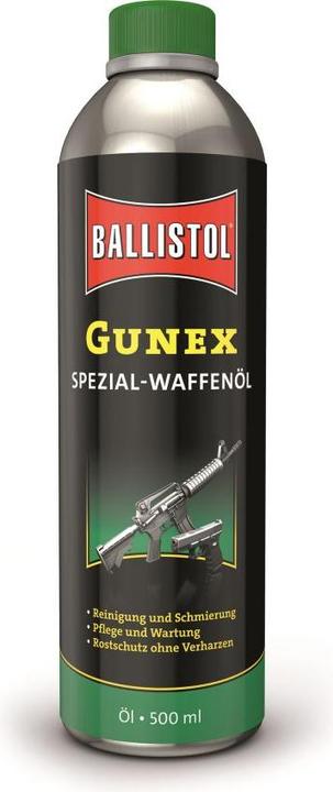 Produktbild Ballistol Gunex Spezial-WaffenÃ¶l | 500 ml | 22050 (500 ml)