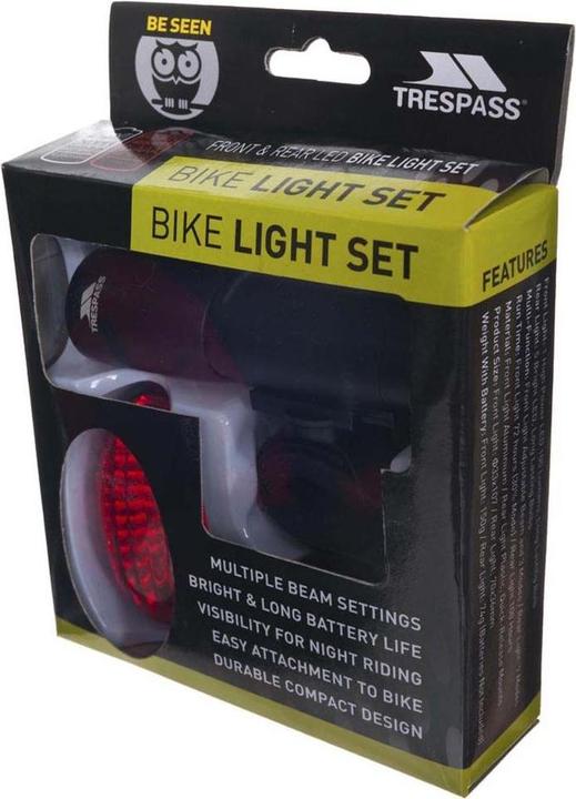 Produktbild Trespass Photon FahrradlichtSet (100 lm, 5 lm)