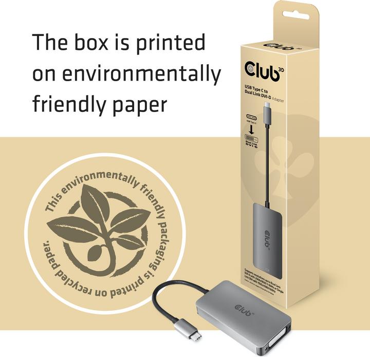 Produktbild Club 3D CAC-1510-A (DVI, 8.50 cm)