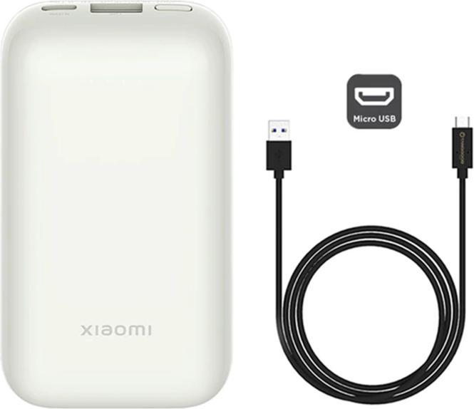 Actual product image Xiaomi 33W Power Bank 10000mAh Pocket Edition Pro (10000 mAh, 33 W, 37 Wh)
