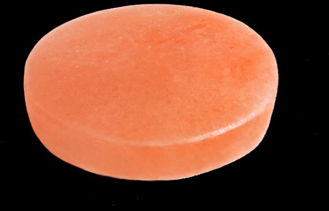 Produktbild BBQ Master Himalaya Salzblock rund- Hot Stone 30 x 5cm