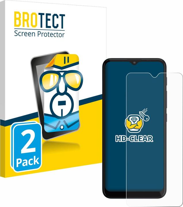 Produktbild BROTECT Schutzfolie Displayschutz Klar (2 Stück, Motorola Moto G20)