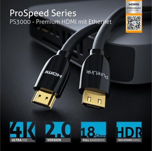 Image du produit Purelink HDMI (Typ A) — HDMI (Typ A) (1.50 m, HDMI)