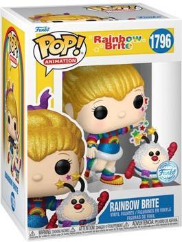 Actual product image Funko Pop Diamond Rainbow Brite Rainbrow Brite and Twink Limited Edition