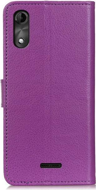 Actual product image MU Classic Litchi Leather Bookcover Series (Vivo Y51)