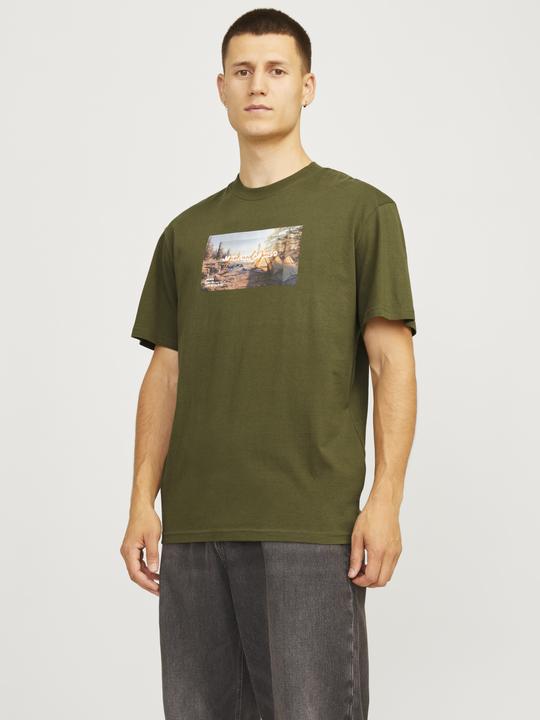 Immagine prodotto Jack & Jones T-shirt stampata con scollo rotondo (XS)