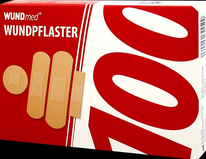 Produktbild Wundmed 100x Pflaster-Strips hautfarben Allround in 4 Grössen
