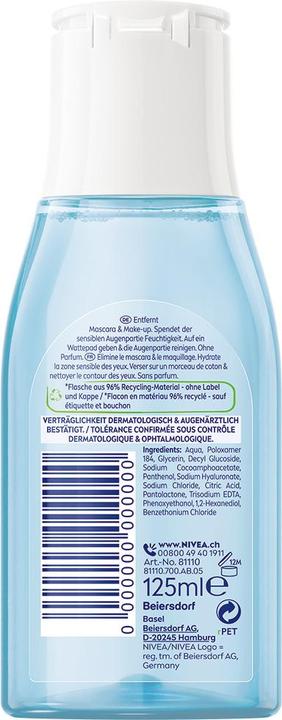 Produktbild NIVEA Sanfter Augen Make-up Entferner DUO (Make-Up Entferner, 250 ml)