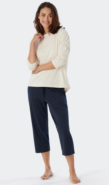 Actual product image Schiesser Mix & Relax Organic Cotton Pyjama Shirt Long Sleeve (34)