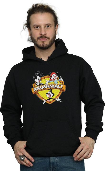 Actual product image Universal Textiles Mens Logo Crest Hoodie (M)