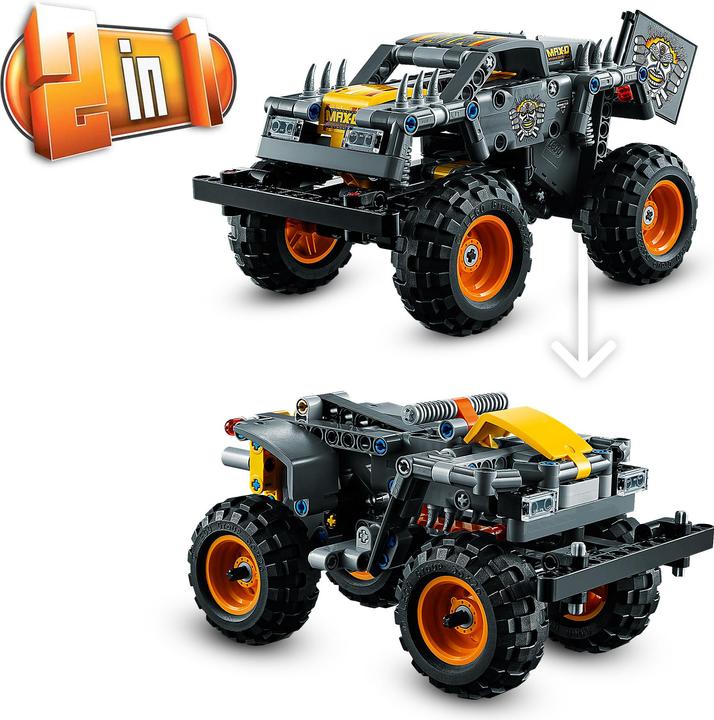 Actual product image LEGO Monster Jam Max-D (42119, LEGO Technic)