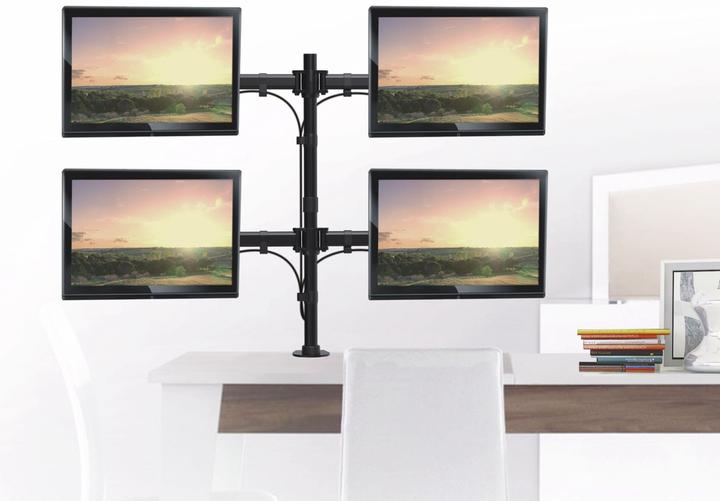 Immagine prodotto Purelink Supporto per monitor PureMounts - 4 monitor (Tavolo, 27")