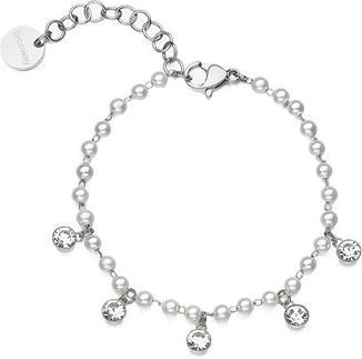Brosway Chant BAH87 beaded steel bracelet