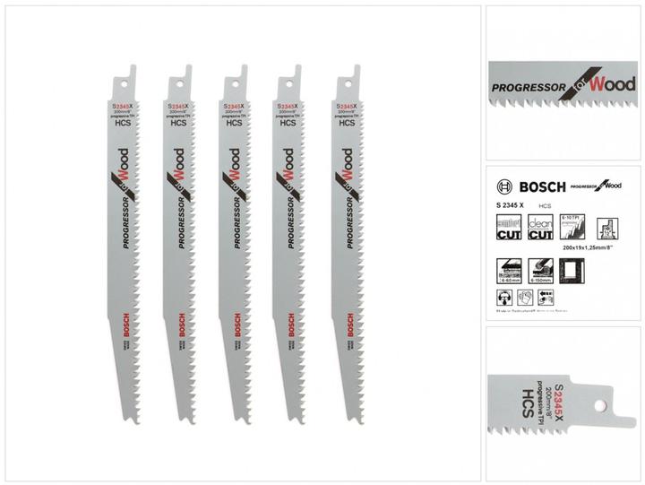 Image du produit Bosch Professional Zubehör Lame de scie sabre S 2345 X