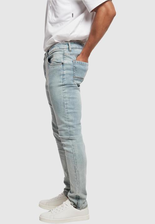 Actual product image Urban Classics Slim Fit Zip Jeans (W30/L32)
