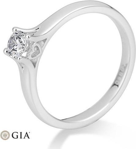 Actual product image Breuning 4 prong set up to 0.30 ct. (49, 585/14 K Gold)