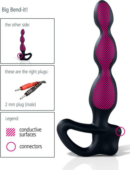 Actual product image Mystim Big Bend-it.