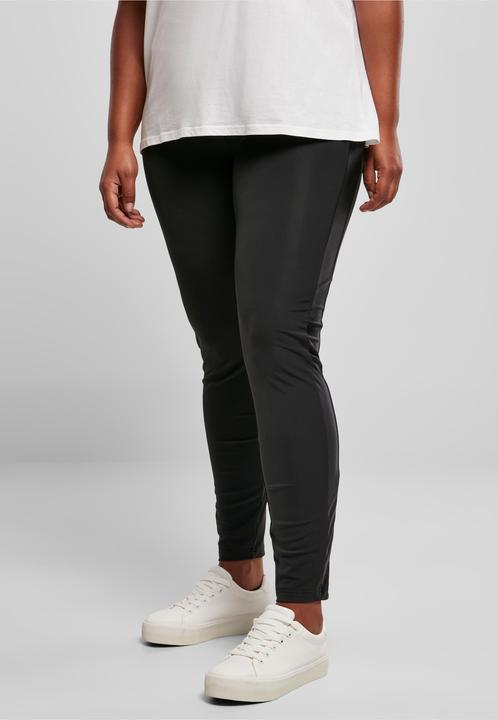 Immagine prodotto Urban Classics Leggings a vita alta a strisce lucide da donna (S)