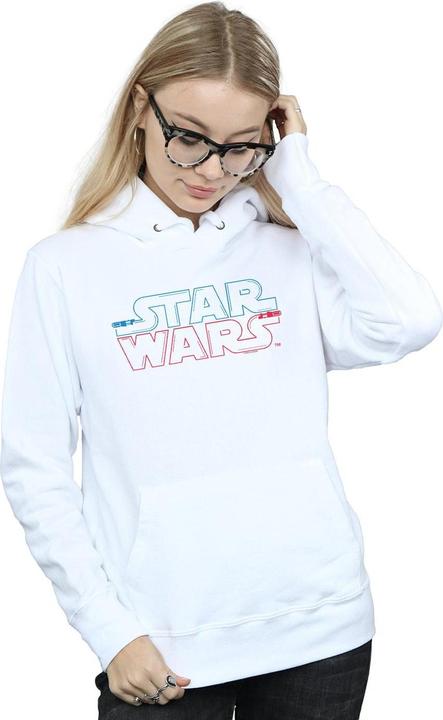 Image du produit Star Wars - Sweat à capuche LIGHTSABER LOGO - Femme (L)