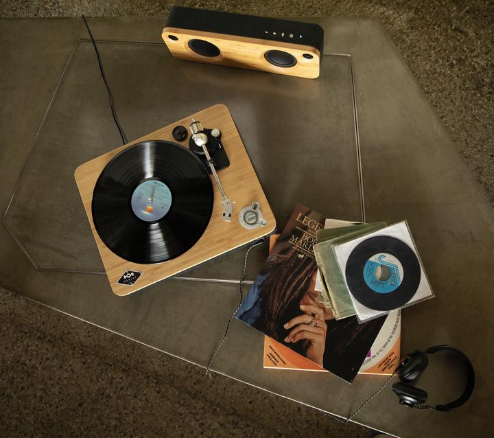 Image du produit House of Marley Stir It Up Wireless Turntable + Get Together 2 (Manuel)