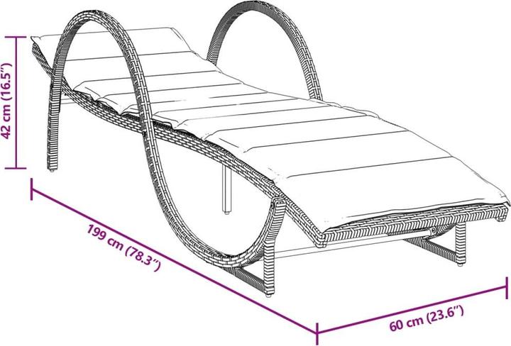 Actual product image VidaXL Kono (199 cm)