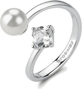 Produktbild Brosway Charming Silver Open Ring Infinite White Fancy Fiw147 (52)