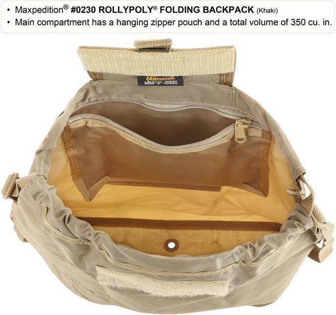 Produktbild Maxpedition Rollypoly Faltrucksack