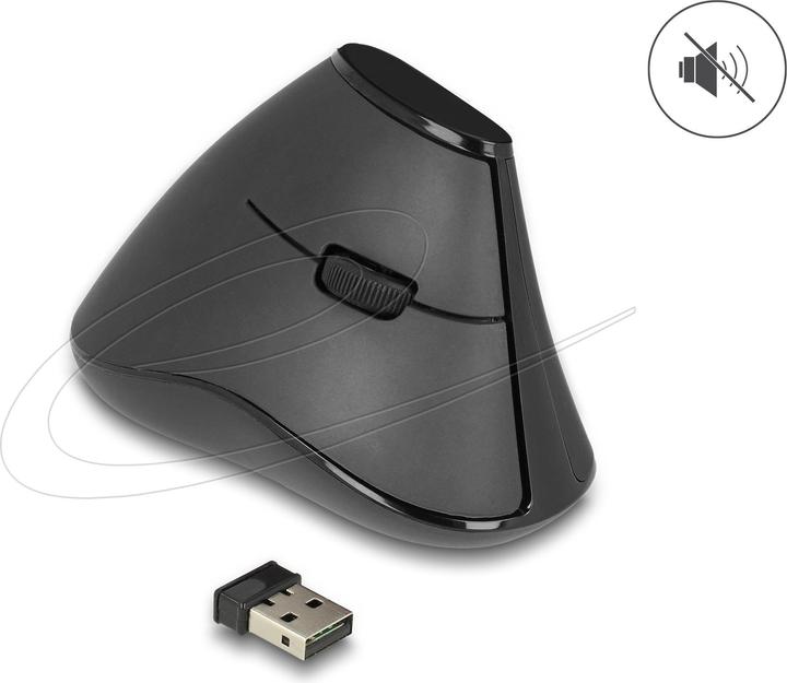Produktbild Delock Ergonomische Maus (Kabellos)