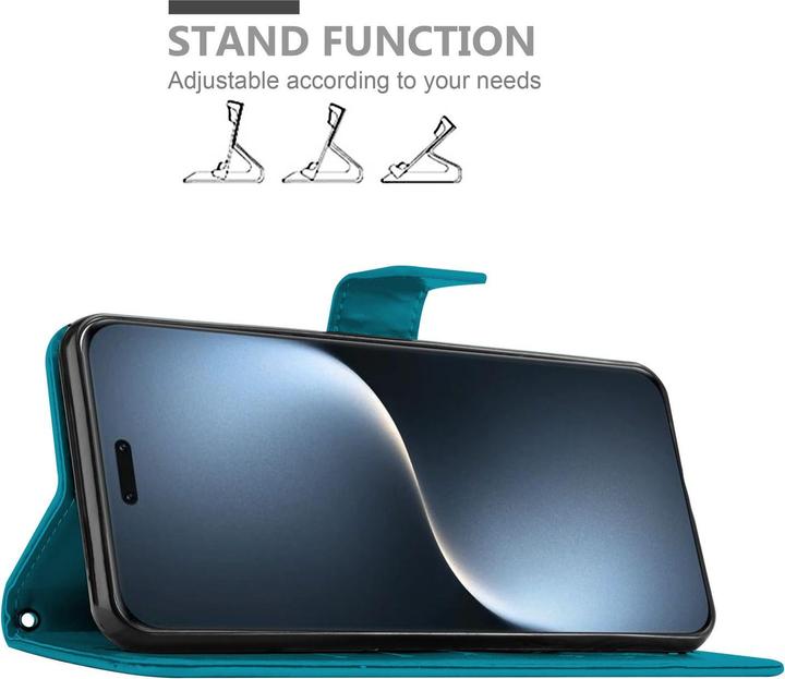 Produktbild Cadorabo Hülle für Honor Magic 7 Lite mit Blumen Muster (Honor Magic7 Lite)