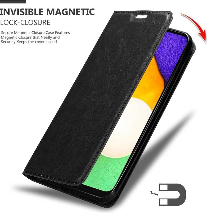 Produktbild Cadorabo Book Invis. Magnet Hülle (Samsung Galaxy A13 5G)