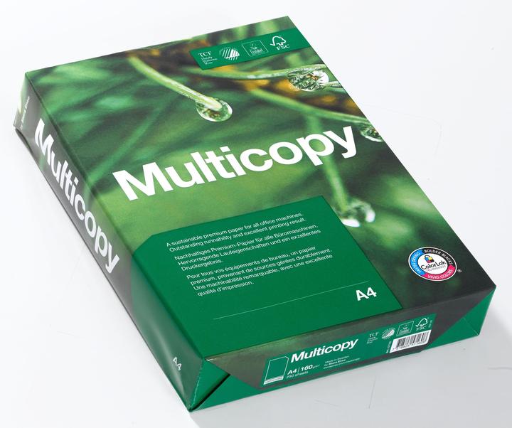 Image du produit Stora Enso Papier multifonctions MultiCopy Original, A4, 160 g, pakke a 250 ark (160 g/m², 21 x 29,7 cm)