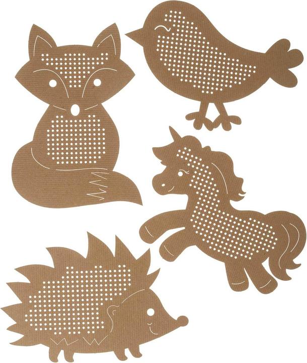 Produktbild Ursus Stickset Kreuzstich Tiere 12 Motive