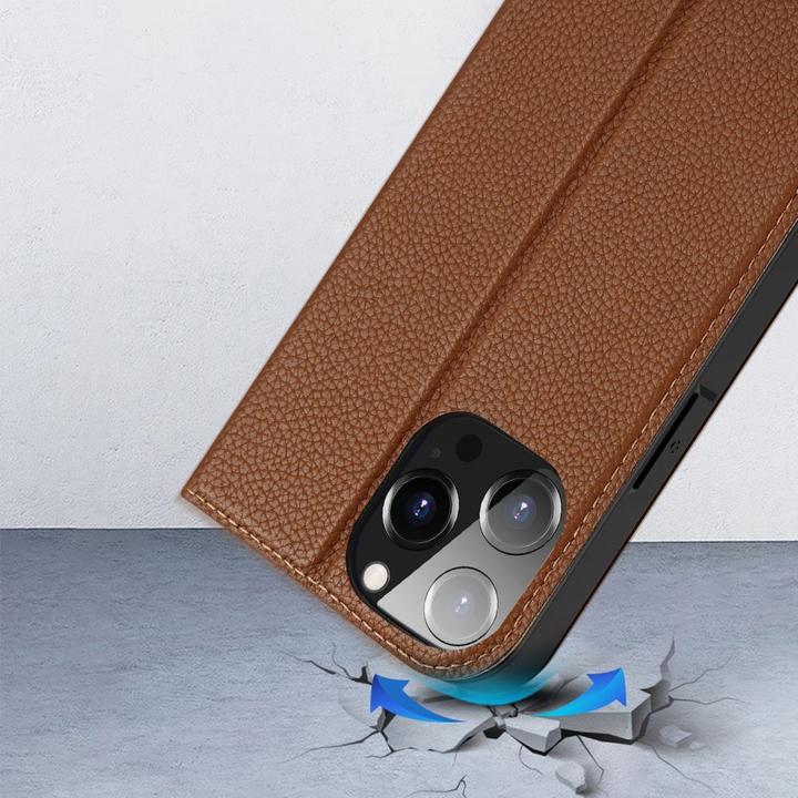 Actual product image Dux Ducis Skin X2 Series Bookcover (Apple iPhone 14 Pro Max)