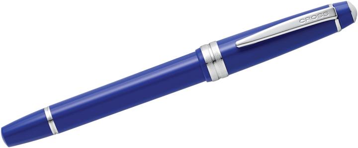 Produktbild Cross Füllfederhalter Bailey Light Blau-Lack F-Feder Geschenkbox (blau-Lack, 1 x)