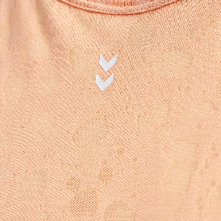Actual product image hummel Hmlmt Iris Burnout Crop T-Shirt (L)
