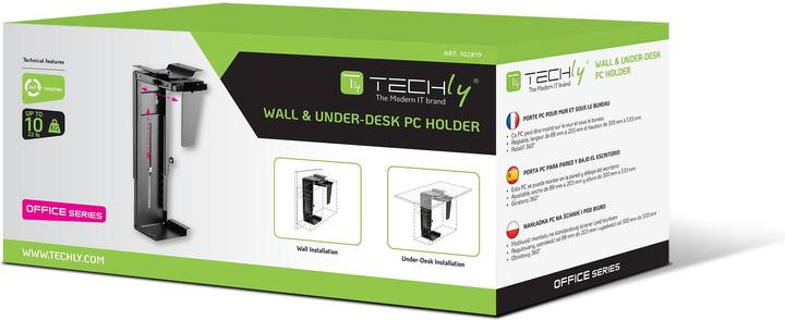 Produktbild Techly Befestigungskit (CPU-Halterung) (einstellbar) (Diverse)