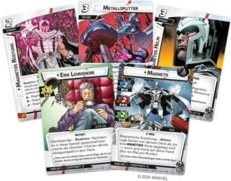 Actual product image FFG Marvel Champions The Card Game - Magneto (German)