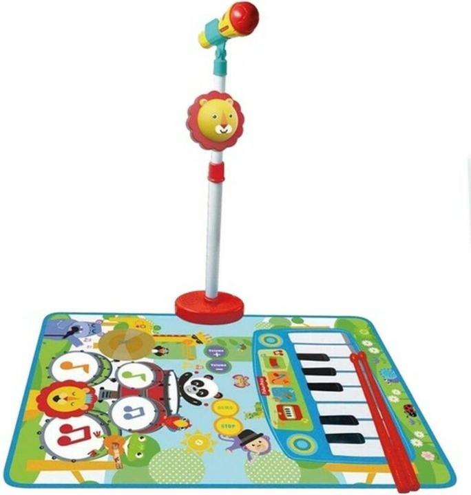 Fisher-Price Tappeto musicale Fisher Price 3in1 (Inglese, Francese, Spagnolo, Portoghese)