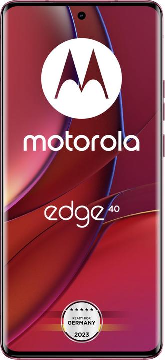Actual product image Motorola Edge 40 (256 GB, Viva Magenta, 6.55", Dual SIM, 50 Mpx, 5G)