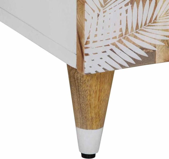 Actual product image VidaXL Vanity unit 62x33x58 cm solid mango wood (62 x 33 x 58 cm)