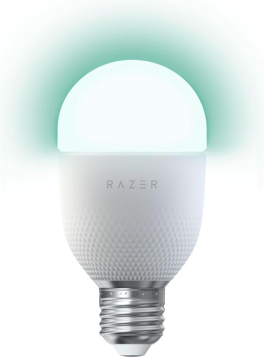 Produktbild Razer Aether Smart-Glühbirne (E27) - RGB-LED-Glühbirne für Smart Homes (E27, E26, 9 W, 800 lm, 1 x, F)