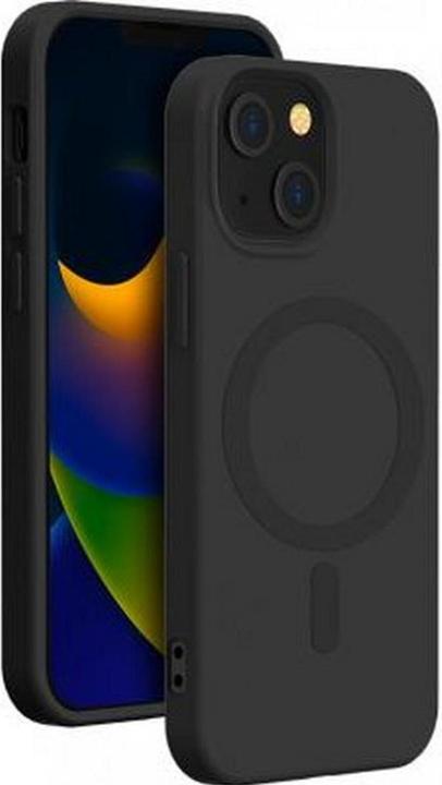 Bigben Soft Case mit MagSafe Handy-Cover für Apple iPhone 15 Plus schwarz (Apple iPhone 15 Plus)