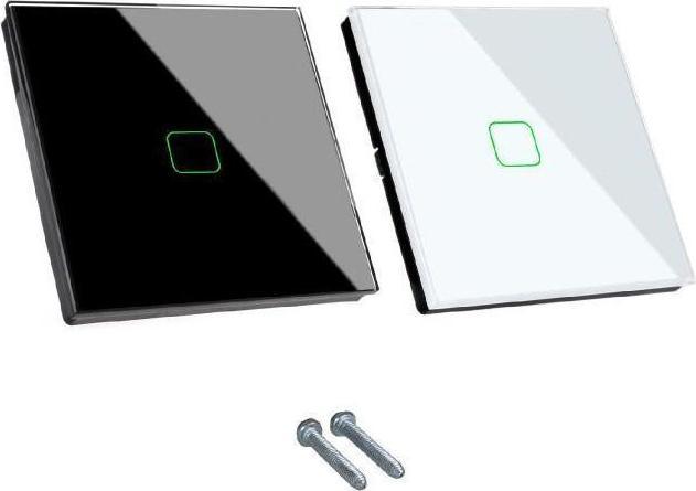 Image du produit Maclean Smart WiFi Touch Interrupteur d'éclairage compatible avec Tuya APP Interrupteur mural Interrupteur