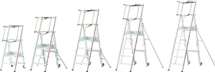Produktbild Hymer-Leitern Plattformleiter 8383 ProTect C (Plattformleiter, 211 cm)