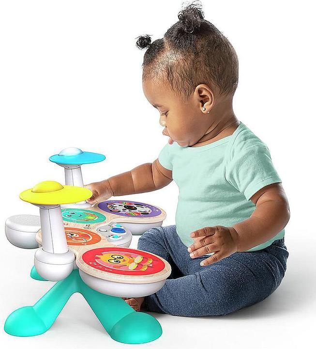 Actual product image Hape Deluxe Magic Touch Drum (German, English, French, Italian)