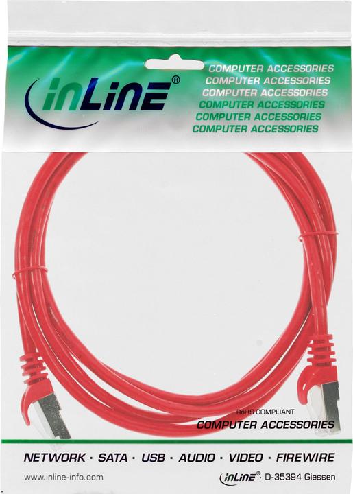 Actual product image InLine Patch cable (SF/UTP, CAT5e, 2 m)
