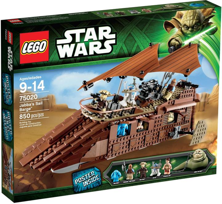 Image du produit LEGO Star Wars Jabba s Sail Barge (75020, LEGO Star Wars)